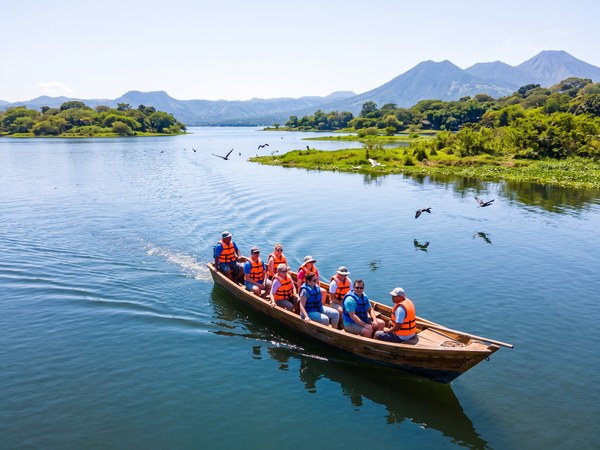 Paseo en lancha por el Lago Suchitlán